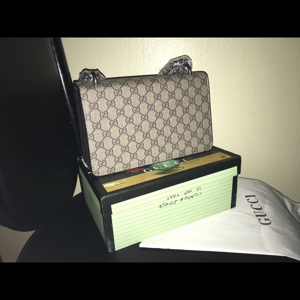 Dionysus small GG shoulder bag - Picture 4 of 9